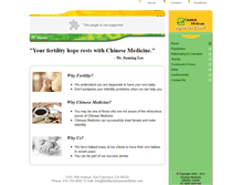 Tablet Screenshot of fertilitychinesemedicine.com